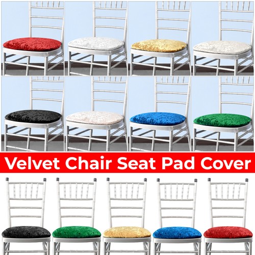 Crushed velvet chiavari chair - chiavari,