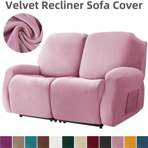 Plush velvet recliner chair - plush,