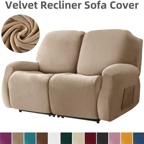 Stretch velvet recliner chair - stretch,