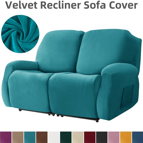 Stretch velvet recliner - velvet,