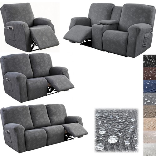 Jacquard sofa recliner - jacquard,