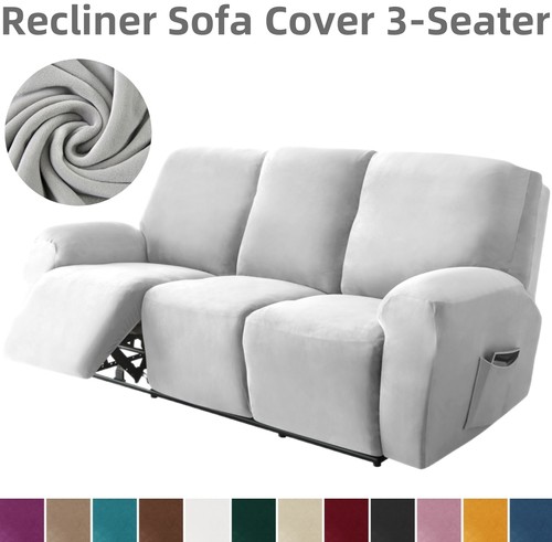 Plush velvet recliner chair - plush,