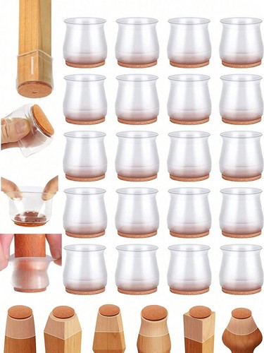 Silicone chair leg - chair, caps