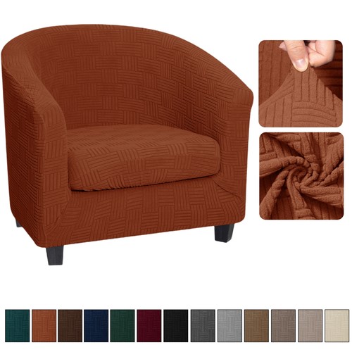 Jacquard tub chair cover - jacquard,