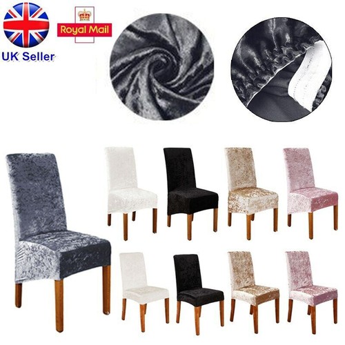 Velvet chair covers - velvet, for