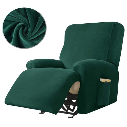 Velvet recliner chair cover - velvet,