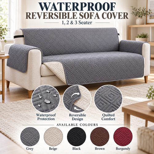 Waterproof reversible sofa - reversible,