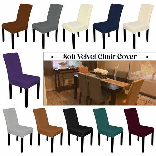 Velvet chair seat covers - seat,