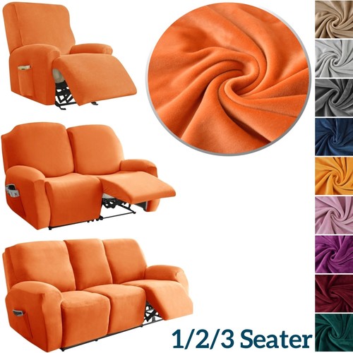 Velvet recliner sofa covers - sofa,