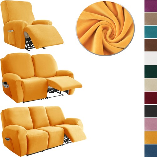 Velvet recliner chair - velvet,